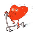 Alinea graphic: illustrations pour dépliant campagne contre problèmes cardio-vasculaires