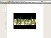 Alinea graphic: site web pour une artiste sculpteuse